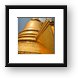 Phra Sri Rattana (Golden Chedi) Framed Print