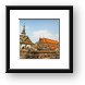 Model of Cambodian temple Angkor Wat Framed Print