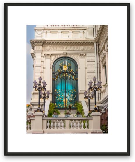 Door at the Grand Palace Framed Fine Art Print