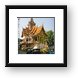 One of many temples, Wat Bupharam Framed Print