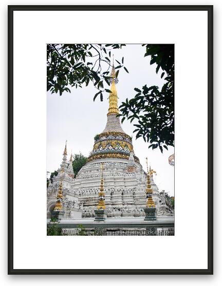 The Chedi at Wat Saen Fang Framed Fine Art Print