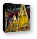 Buddha at Wat Phan On Canvas Print
