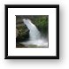 Mae Wang Waterfall Framed Print