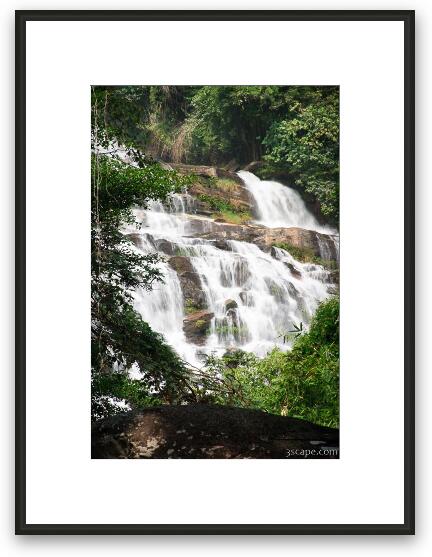 Mae Ya Waterfall Framed Fine Art Print