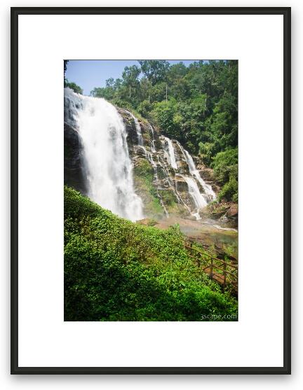 Wachirathan Waterfall Framed Fine Art Print