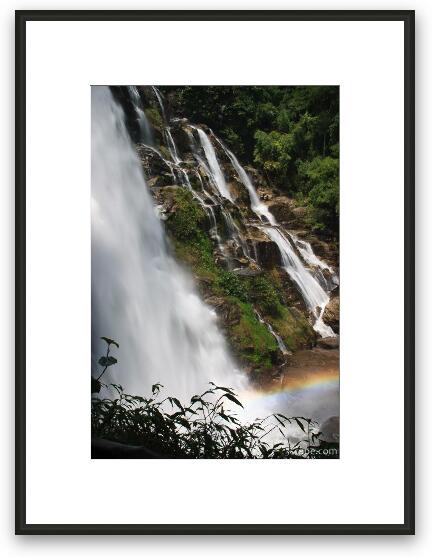 Wachirathan Waterfall Framed Fine Art Print