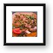 Extremely spicy noodles Framed Print