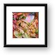 Weird fried rice with supposedly pork Framed Print