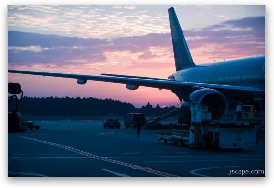 Tokyo Narita International Airport Fine Art Metal Print