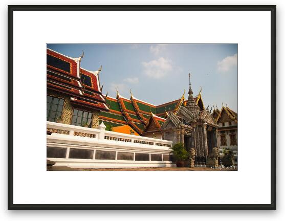 Wat Phra Kaeo Framed Fine Art Print