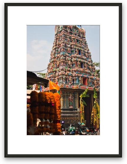 Maha Uma Devi Temple Framed Fine Art Print