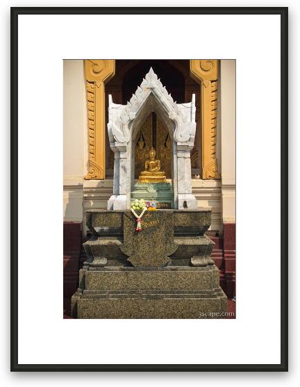 Wat Traimit Witthayaram Worawiharn Framed Fine Art Print