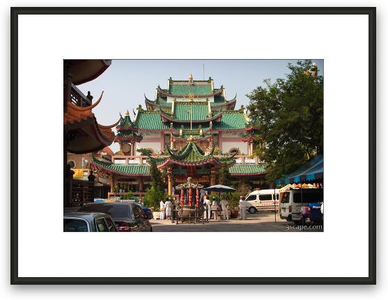 Chee Chin Khor Temple Framed Fine Art Print