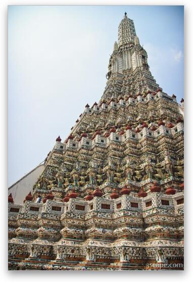 Wat Arun (Temple of the Dawn) Fine Art Metal Print