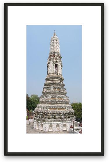 Wat Arun - one of the 4 pillars Framed Fine Art Print