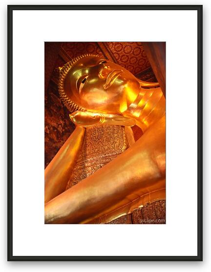 Reclining Buddha Framed Fine Art Print