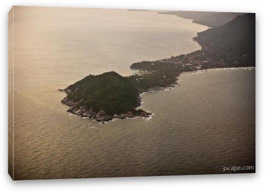 Koh Samui Aerial Fine Art Canvas Print