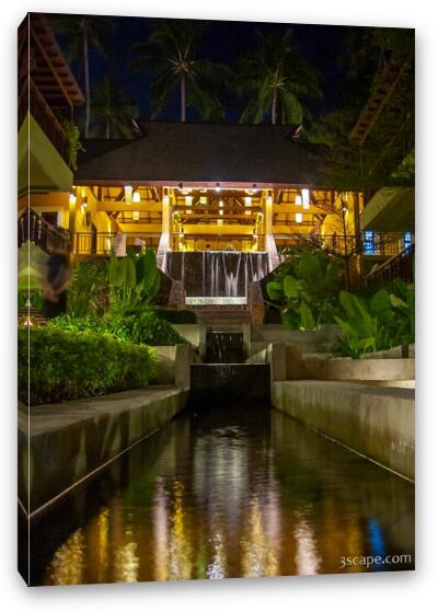 Baan Haad Ngam Boutique Resort Fine Art Canvas Print