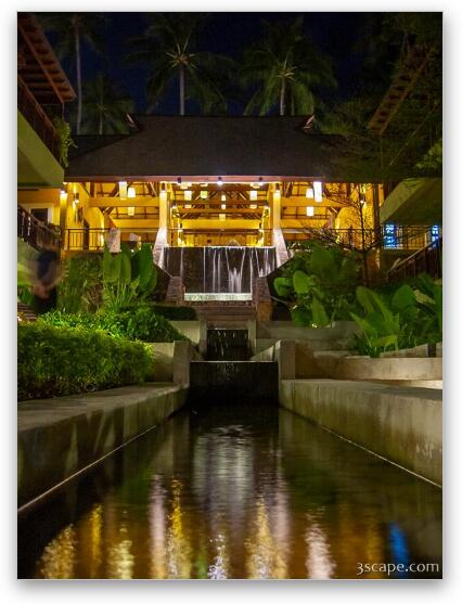 Baan Haad Ngam Boutique Resort Fine Art Metal Print