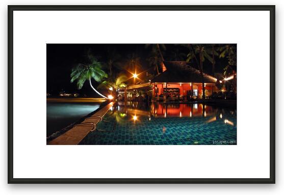 Koh Samui Beach Resort Framed Fine Art Print