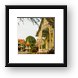 Wat containing the mummified monk. Framed Print