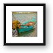 Small fisherman's boat Framed Print
