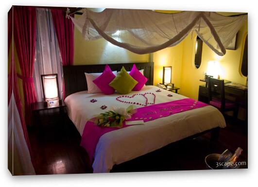 Honeymoon Suite Baan Haad Ngam Fine Art Canvas Print