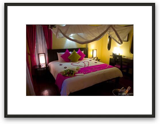 Our room at the Baan Haad Ngam Framed Fine Art Print