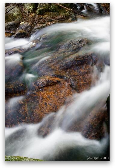 Hin Lad waterfalls Fine Art Metal Print