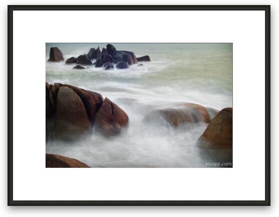 Near Grandfather Rock Framed Fine Art Print