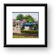 Old style train Framed Print