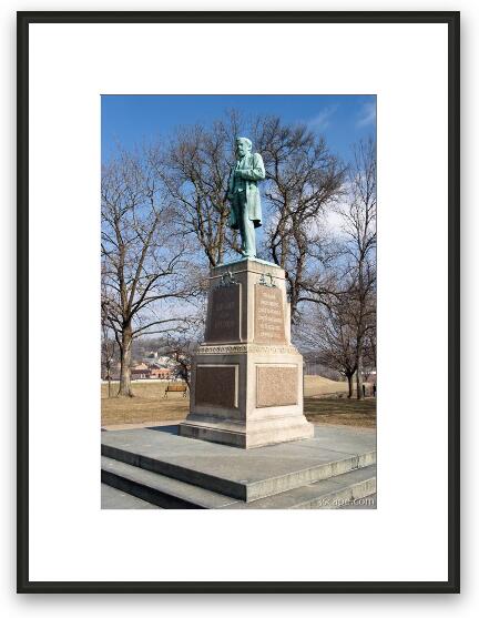 Ulysses S. Grant statue Framed Fine Art Print