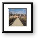 Grant Park walkway bridge Framed Print