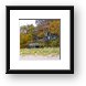Beach house on Lake Michigan Framed Print