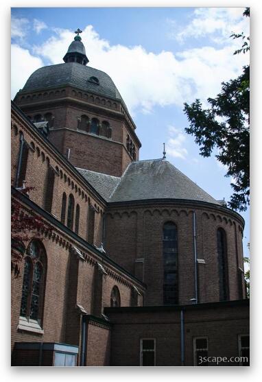 Our Lady Assumption Church (O.L.V. ten Hemelopneming Mariakerk) Fine Art Metal Print