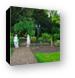 The garden at the Chalet Lohengrin Canvas Print