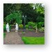 The garden at the Chalet Lohengrin Metal Print