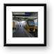 Intercity train pulling into Amsterdam Central station Framed Print