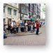 Orchestra on the street Metal Print
