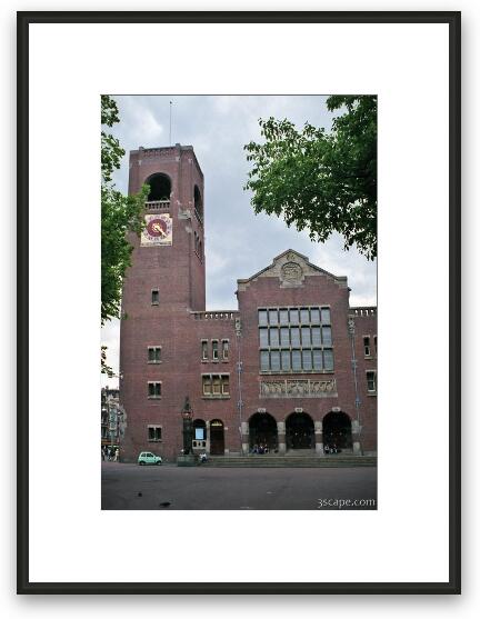 The Berlage Stock Exchange (De Beurs van Berlage) Framed Fine Art Print