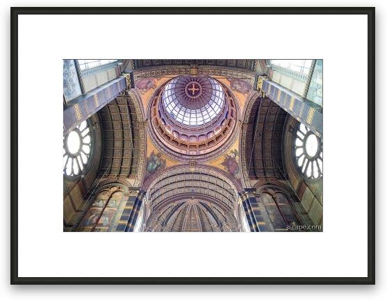 Dome of St Nicolas Church (St Nicolaaskerk) Framed Fine Art Print