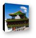 Sea Palace Chinese restaurant on the water Canvas Print