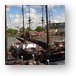 Ships at the Netherlands Maritime Museum Metal Print