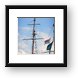 Ship masts Framed Print
