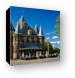 The Waag - part of Amsterdams ancient wall in the center of Nieuwmarkt Canvas Print