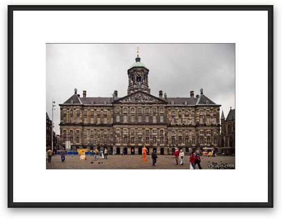Royal Palace in Dam Square (Koninklijk Paleis) Framed Fine Art Print