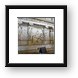 Sculpted wall and columns in the Royal Palace Framed Print
