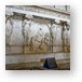 Sculpted wall and columns in the Royal Palace Metal Print