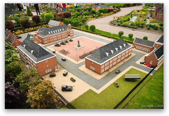 s-Hertogenbosch military barracks Fine Art Print