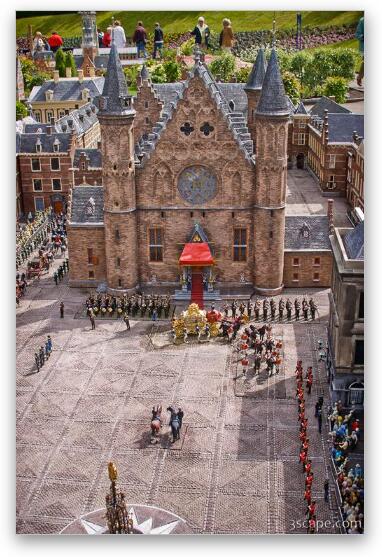 The Golden Coach at Dutch Parliament on Prinsjesdag (The Hague) Fine Art Metal Print